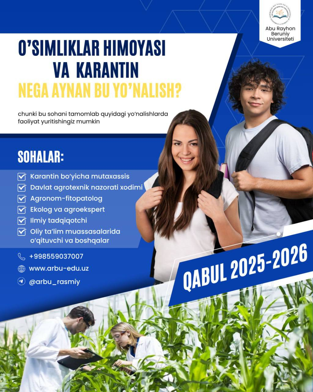 O’simliklar himoyasi va karantini